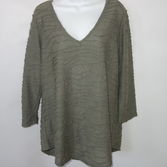 Textured‎ Tunic Top Green Nomadic Traders - Picture 1 of 5